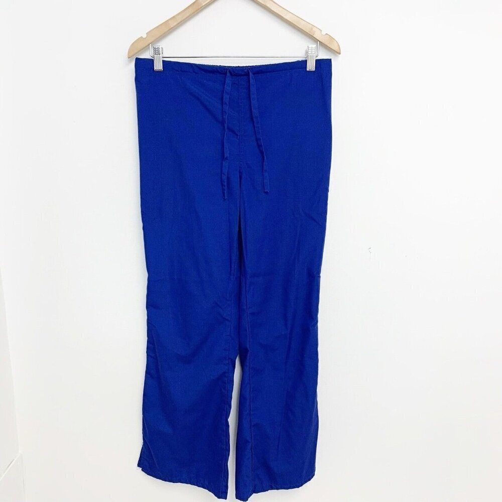 Medical Nursing Scrub Pants NATURAL UNIFORMS Women Hospital Navy Blue Sz S